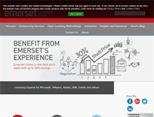 Tablet Screenshot of emerset.com